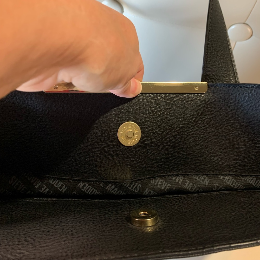 Steve Madden Black Tote Bag - Picture 5 of 16